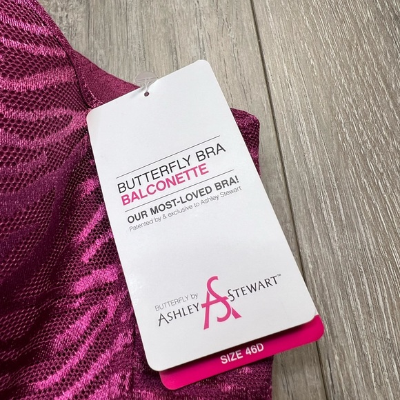 Ashley stewart Zebra Balconette Butterfly Bra - Picture 8 of 8